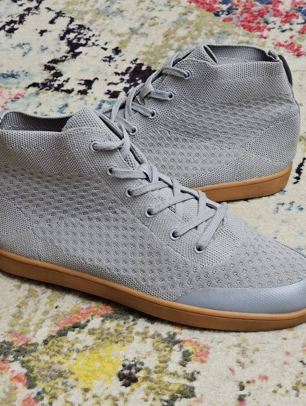 Suavs The Legacy Slate Grey Men's Size 10 / EU 43 High Top Sneaker Slate / Gum